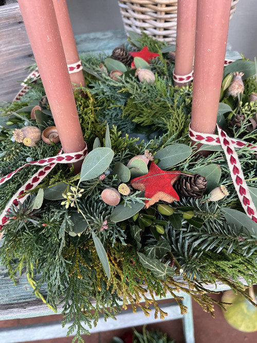 Adventní věnec přírodní — foto 5