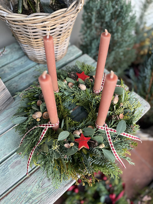 Adventní věnec přírodní — foto 6