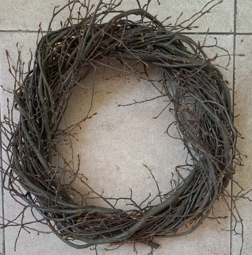 Věnec z proutí průměr cca 36 cm — foto 2