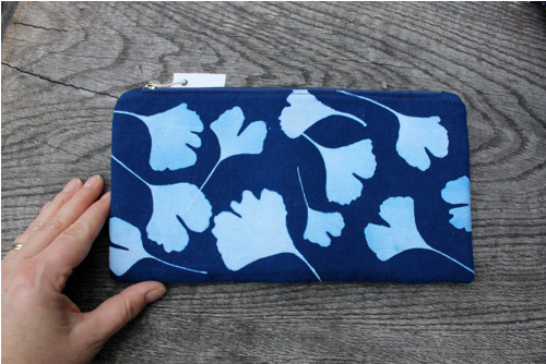 Zipová taštička Blue gingo NO2 — foto 2
