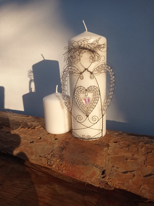 Svíce Andělka srdečná velká — foto 5