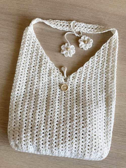 Krémová kabelka — foto 3