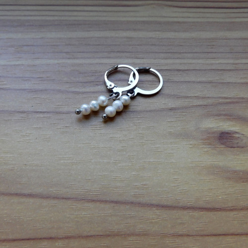 Naušnice- Krása mini perliček — foto 2