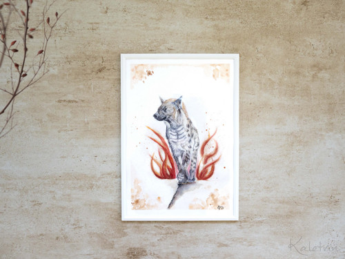 Ohnivá hyena — foto 5