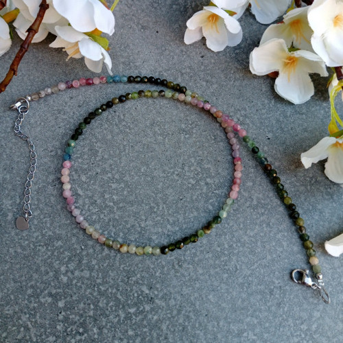 Turmalín choker — foto 2