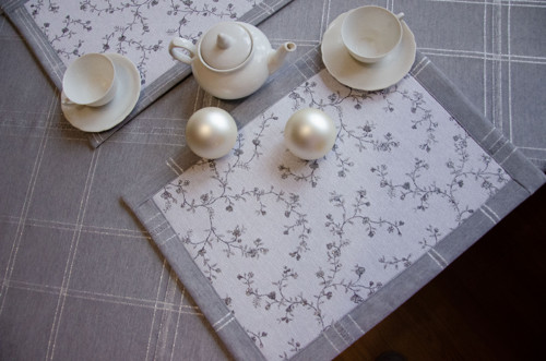 Ubrus 120x160 - Silvery Noire — foto 4
