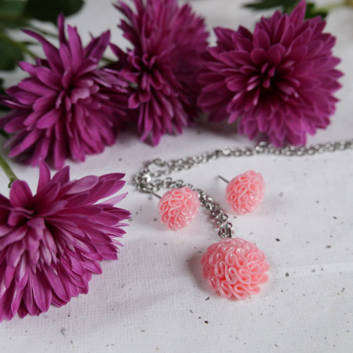 Antialergická sada šperků - rose gold — foto 2