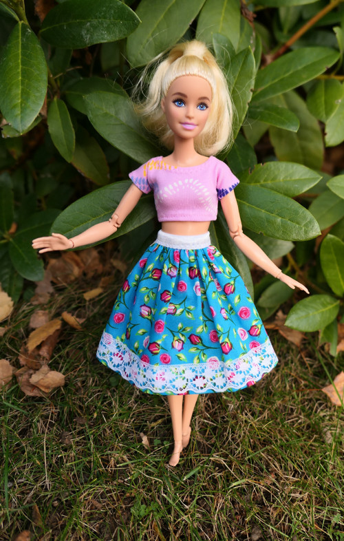 Barbie - natahovací sukně — foto 2