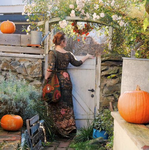 "Lady Fox", taška SLEVA: otočený vzor — foto 3