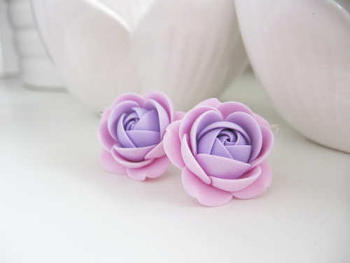Viola Rosie, visací náušnice — foto 2