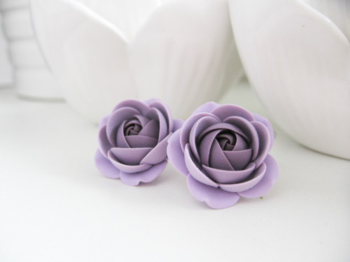 Pale Violette, visací náušnice — foto 2