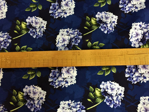 Digitální tisk - Hortenzie - šíře 160cm — foto 2