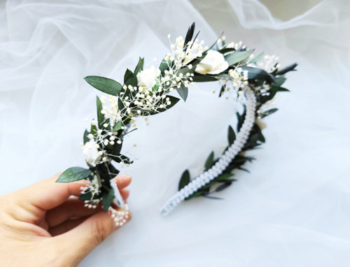 Čelenka "Eucalyptová romance" — foto 2