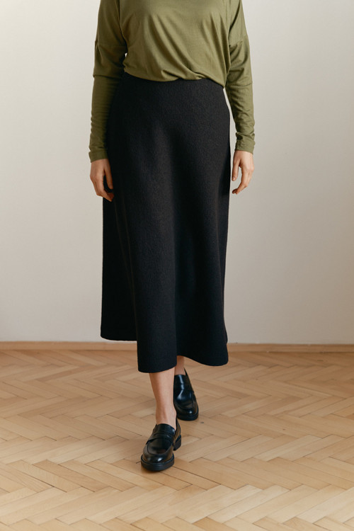 Merino sukně LANA/černá — foto 3