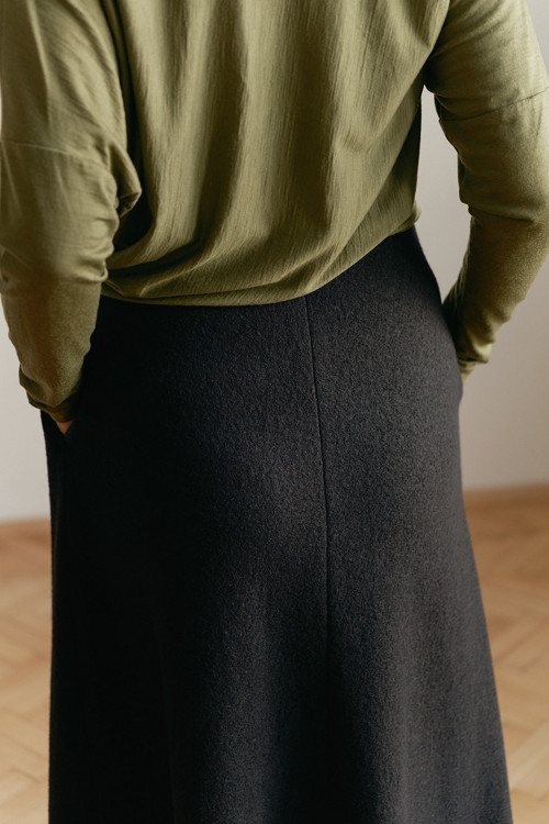 Merino sukně LANA/černá — foto 5