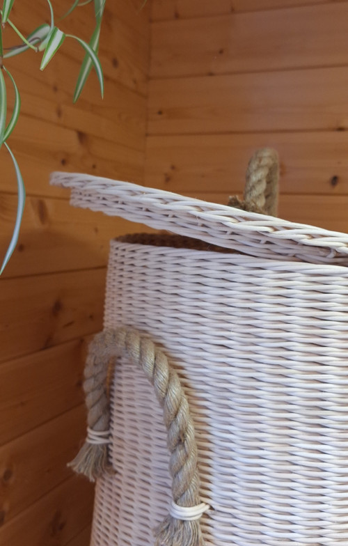 Koš prádelní s provazovým uchem — foto 5