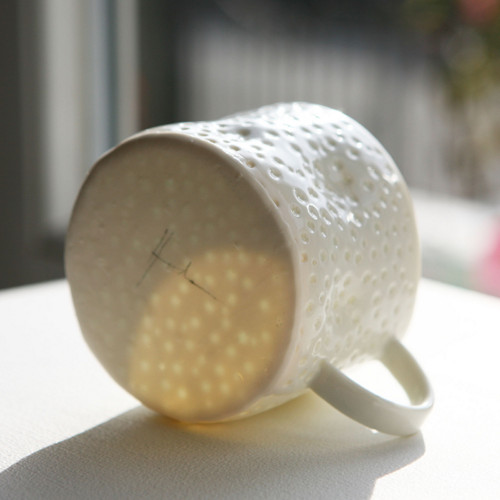 Hrníček Rosa - 320ml Celadon porcelán — foto 6