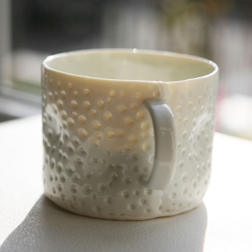 Hrníček Rosa - 320ml Celadon porcelán — foto 2