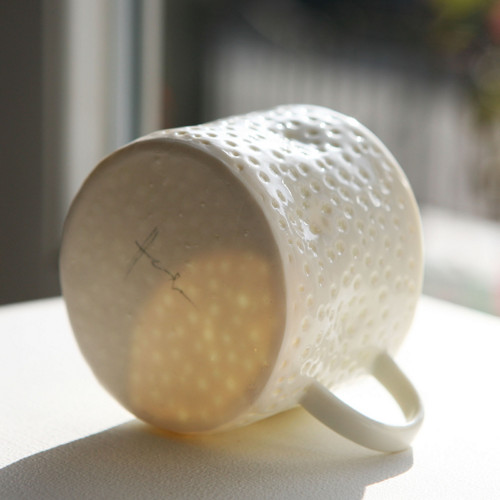 Hrníček Rosa - 320ml Celadon porcelán — foto 6