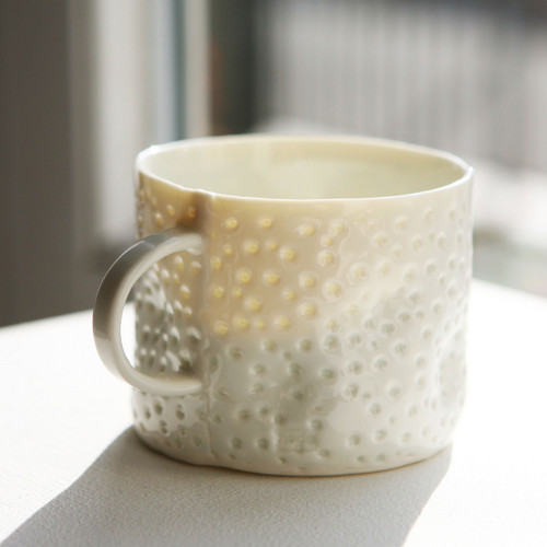 Hrníček Rosa - 320ml Celadon porcelán — foto 4