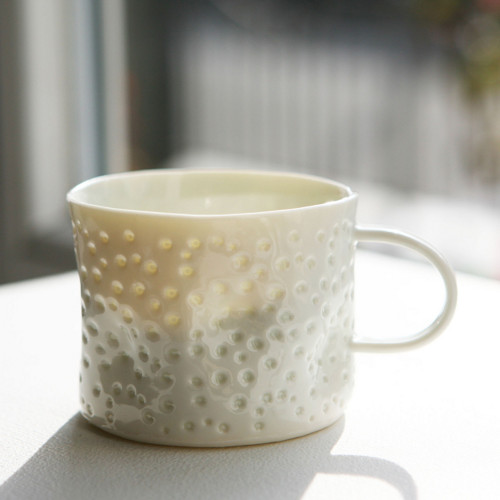 Hrníček Rosa - 200ml Celadon porcelán — foto 2