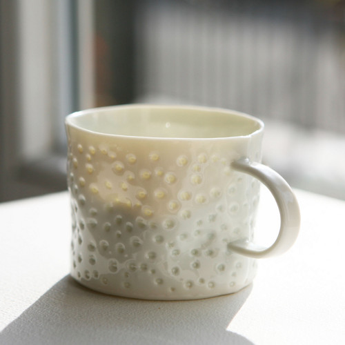Hrníček Rosa - 200ml Celadon porcelán — foto 3