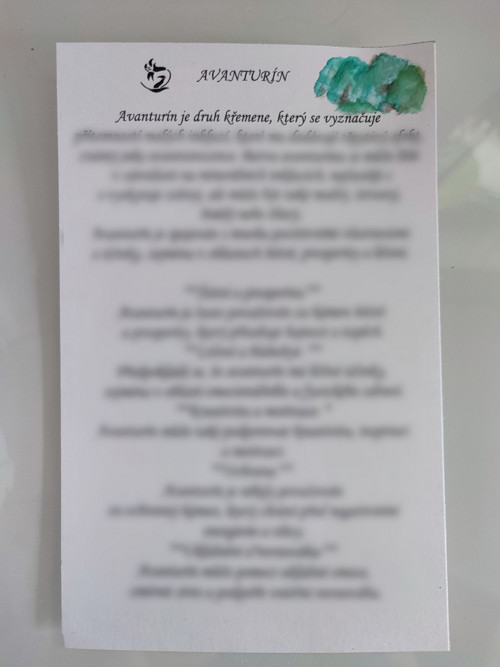 Talisman, avanturín pro štěstí — foto 4