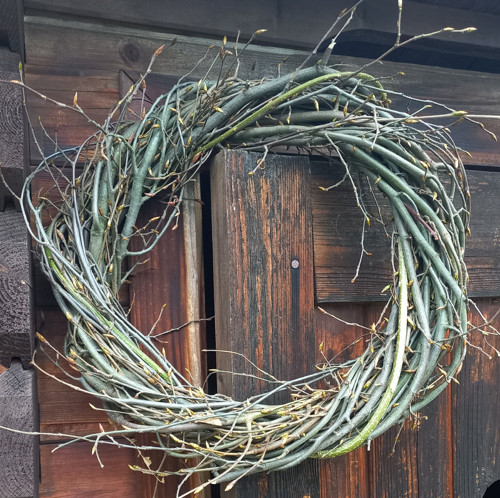 Věnec z proutí průměr cca 31 cm — foto 2