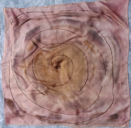Kávička - šátek 55 x 55 — foto 2