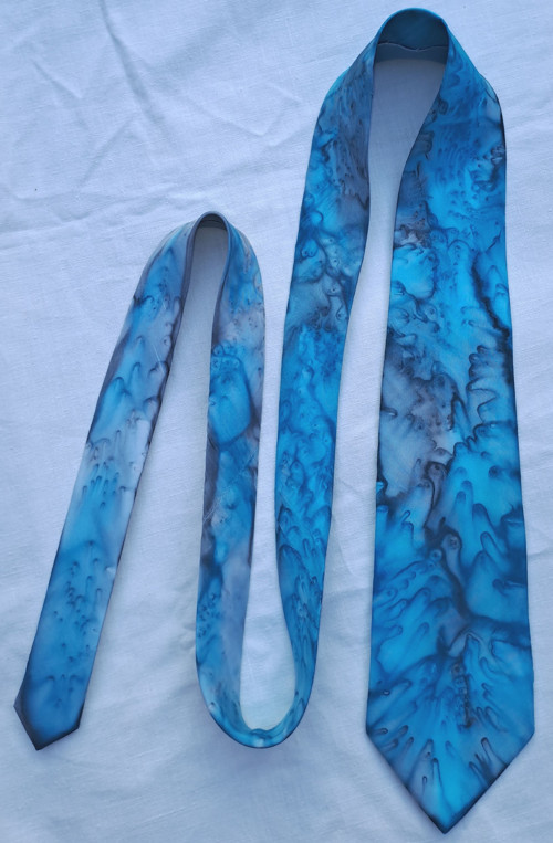 Tyrkys a onyx - kravata — foto 2