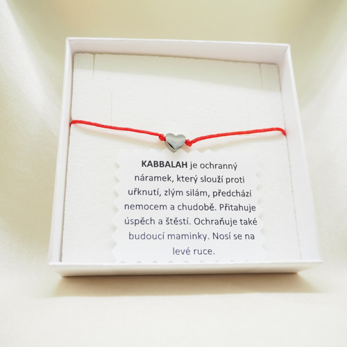 Kabbalah náramek se srdíčkem — foto 4