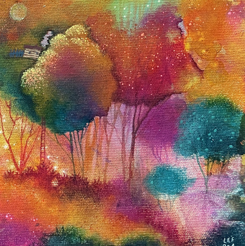 Sen o papírové lodičce - 30x30cm — foto 4