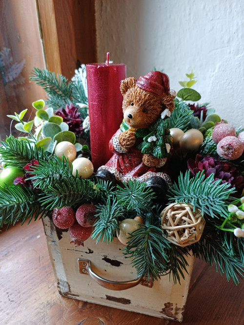 Vánoční šuplík s medvídkem — foto 2