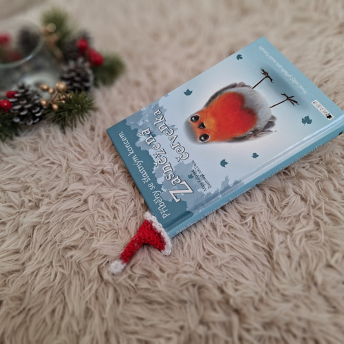 Háčkovaná záložka čepička — foto 3