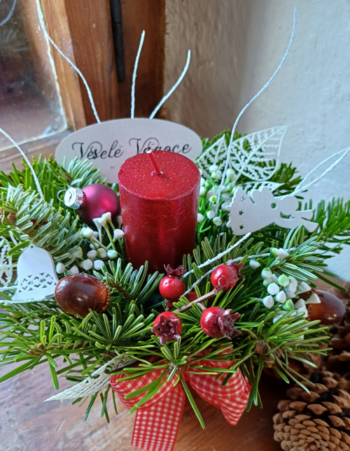 Vánoční svícen — foto 2