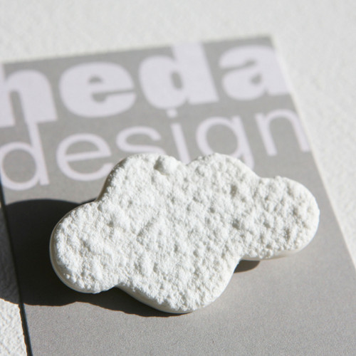 Šlehaná oblaka porcelán - brož — foto 3