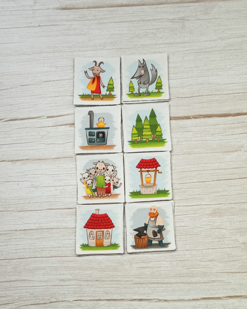 Textilní pexeso - O kůzlátkách — foto 4
