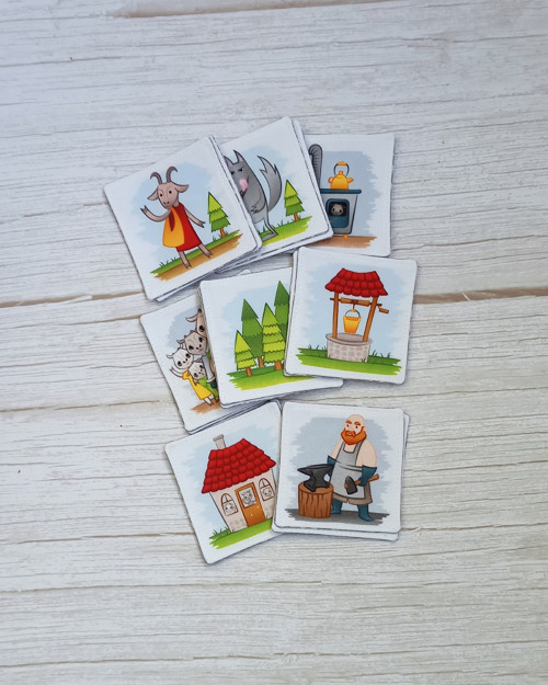 Textilní pexeso - O kůzlátkách — foto 5