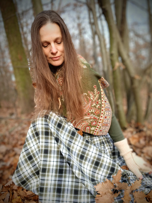 Kostka Dark Green Tartan — foto 5