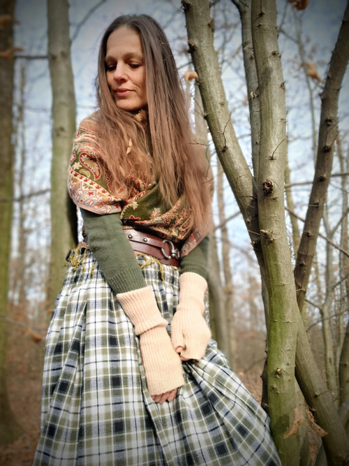 Kostka Dark Green Tartan — foto 3