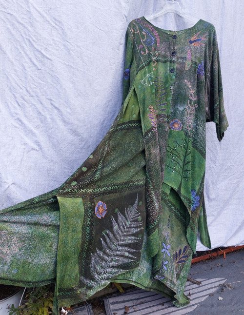 Zelené oversize šaty velikost 46-48 — foto 5