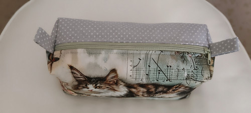 Kosmetická taštička- Kočka — foto 5