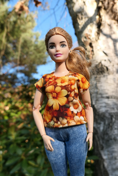 Barbie - baculka - tričko — foto 4