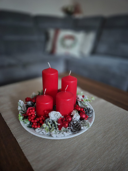 Adventní svícen — foto 4