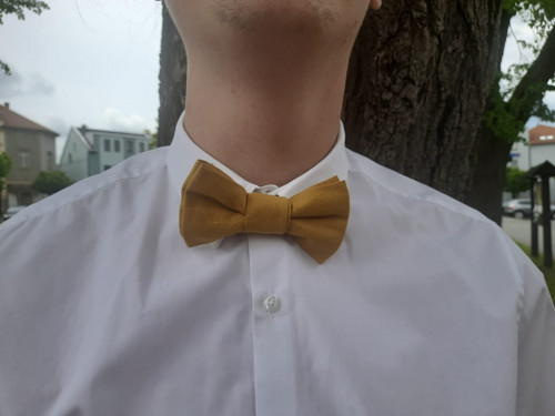 Dětský žlutý motýlek — foto 3