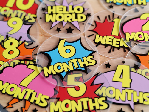 Fun months collection - AJ text — foto 2