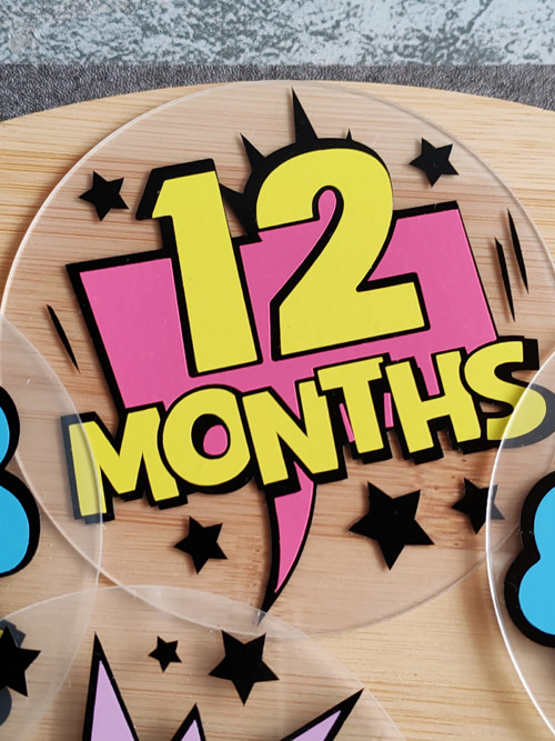 Fun months collection - AJ text — foto 3