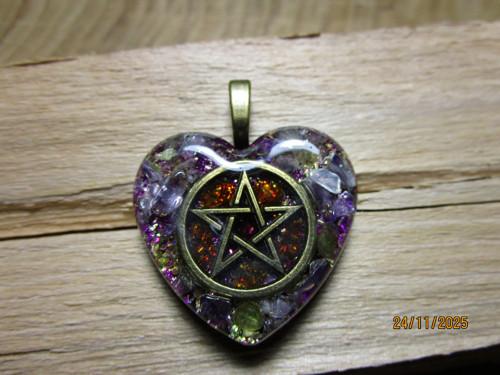 Org. šperk ,, Pentagram ochrany " — foto 4