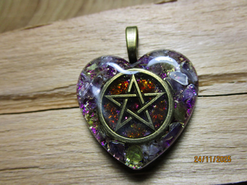 Org. šperk ,, Pentagram ochrany " — foto 2