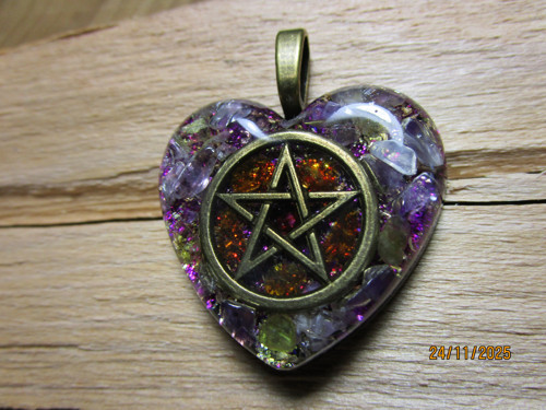 Org. šperk ,, Pentagram ochrany " — foto 3